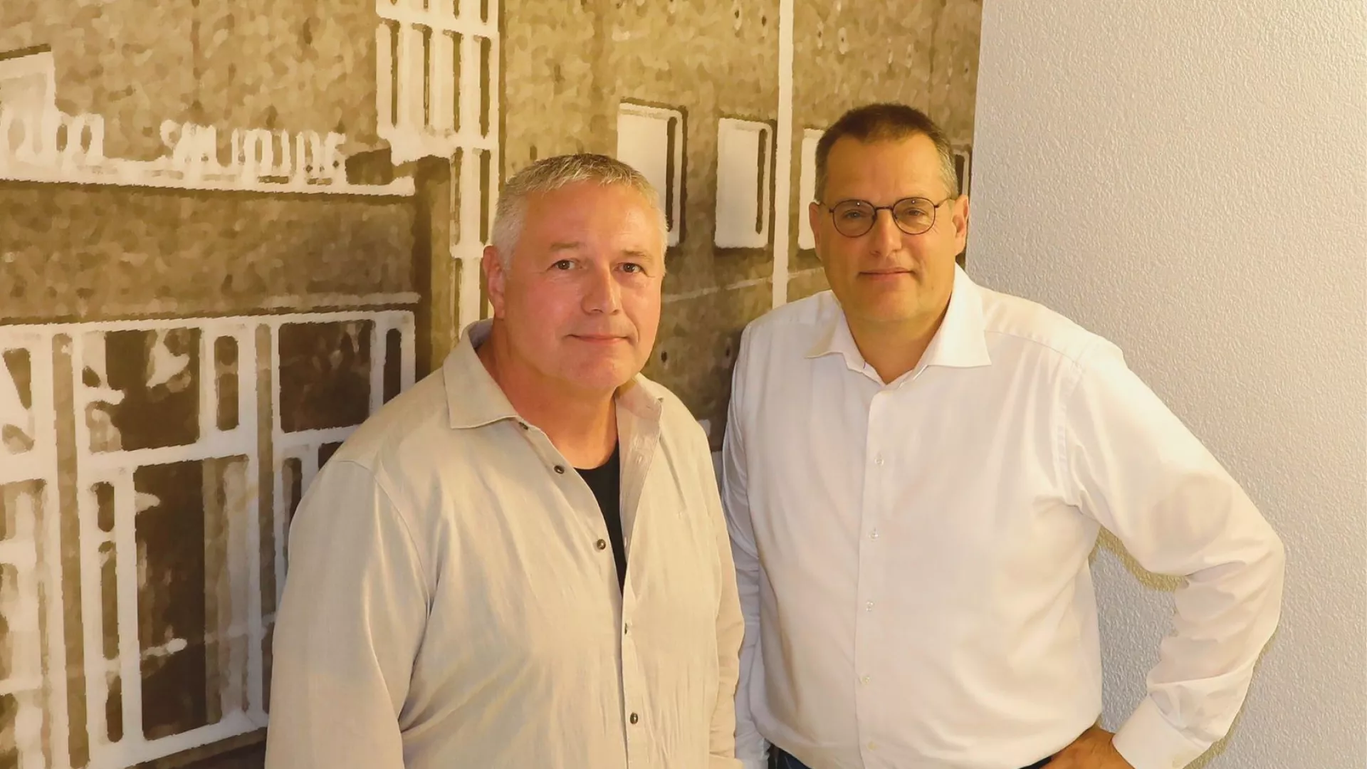 Albert Wolthuis en Chris Kroese