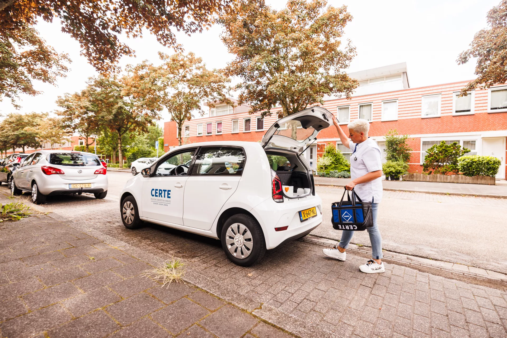 Certe medewerker bij Certe auto