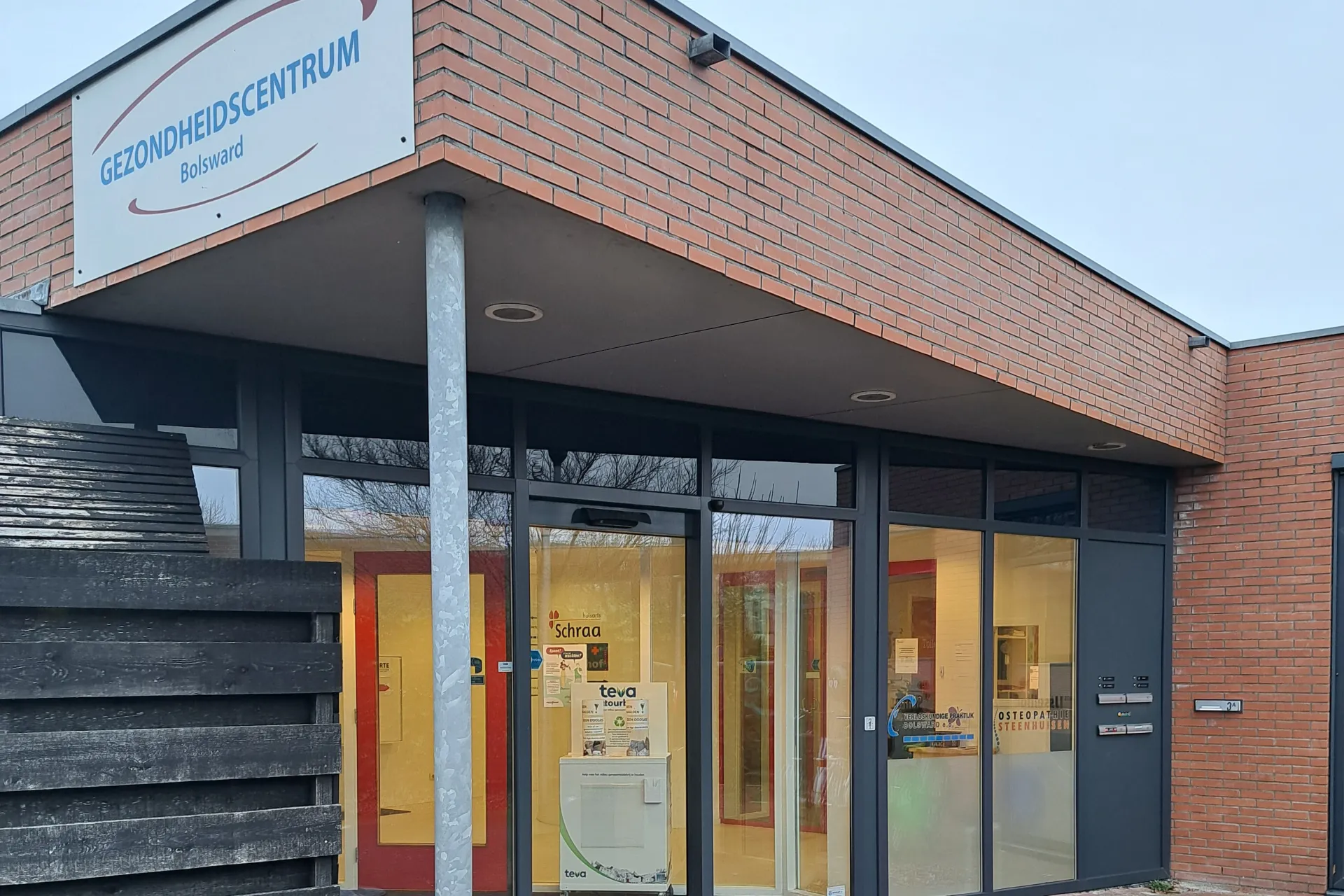 Certe Locatie Bolsward Osteopathie Steenhuisen wachtkamer