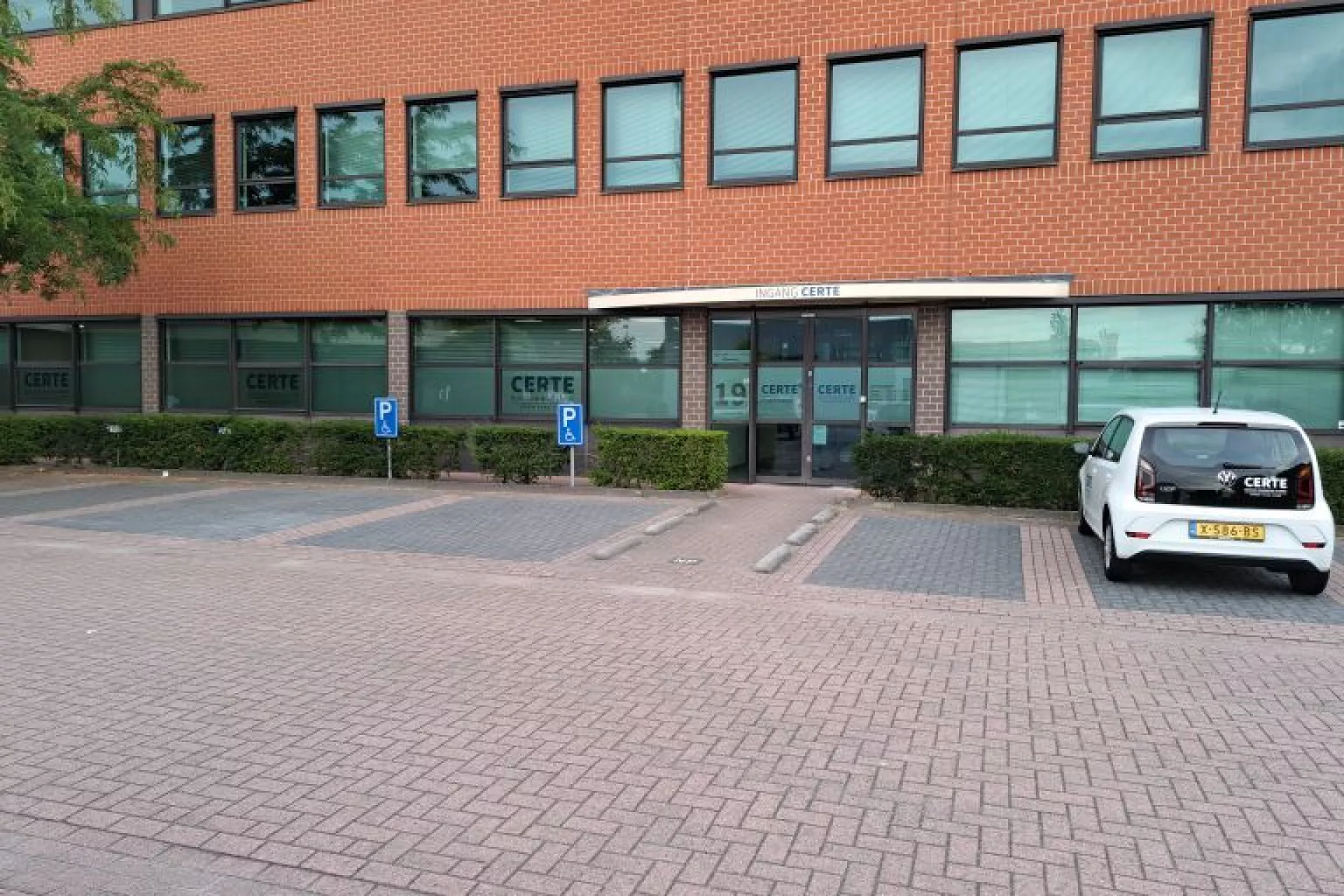 Vooraanzicht Certe Locatie Zendmastweg Assen