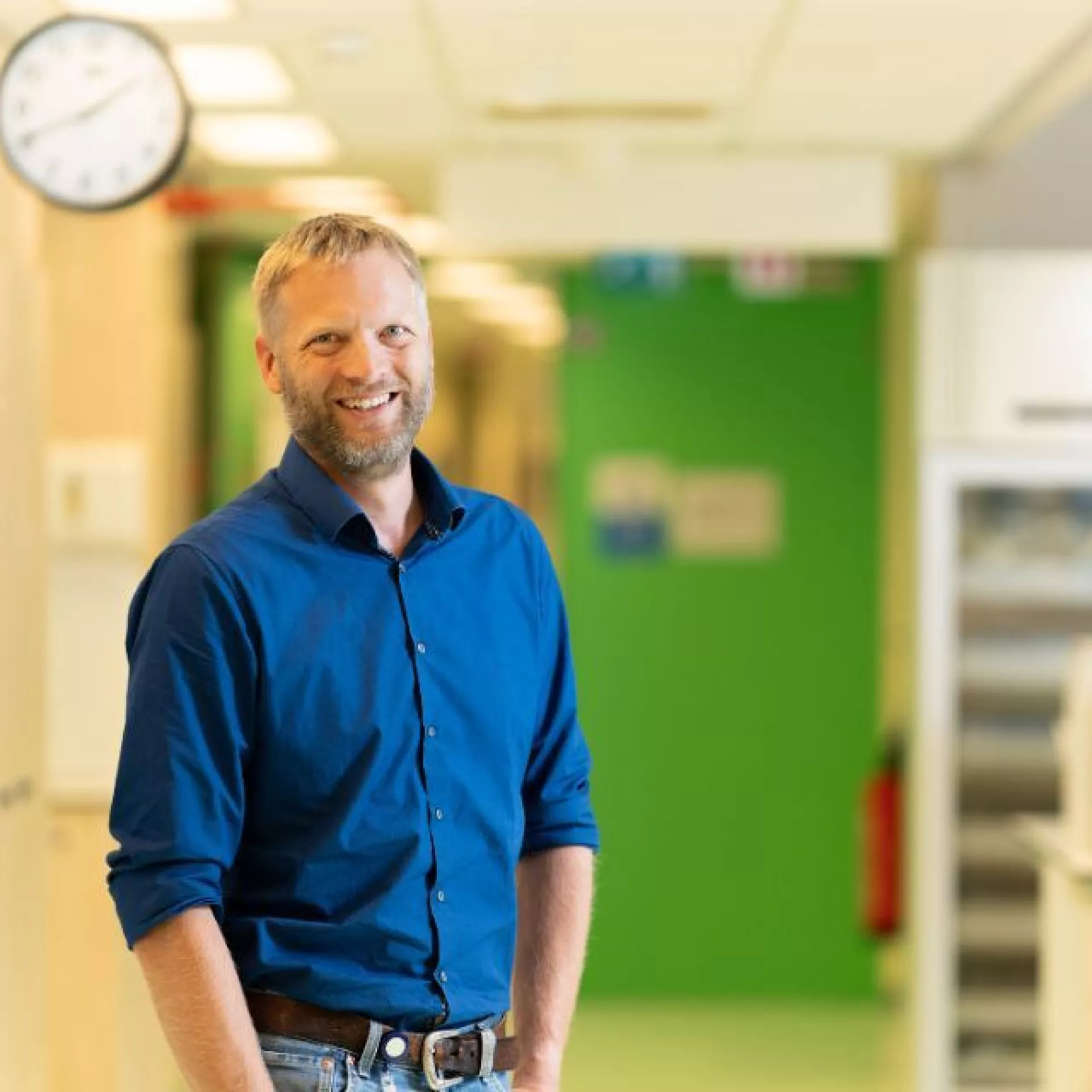 Jelmer van Zanden op laboratorium